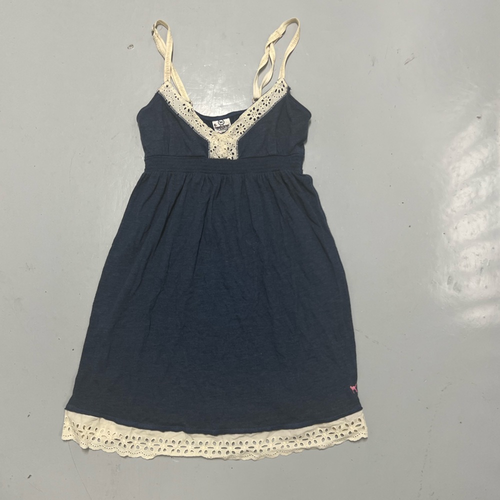Eyelet Trimmed Dress from Pink